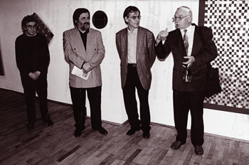 Ladislau Poker, Silviu Oravitzan, Marcel Tolcea și Martin Metler, Lugoj, 2002